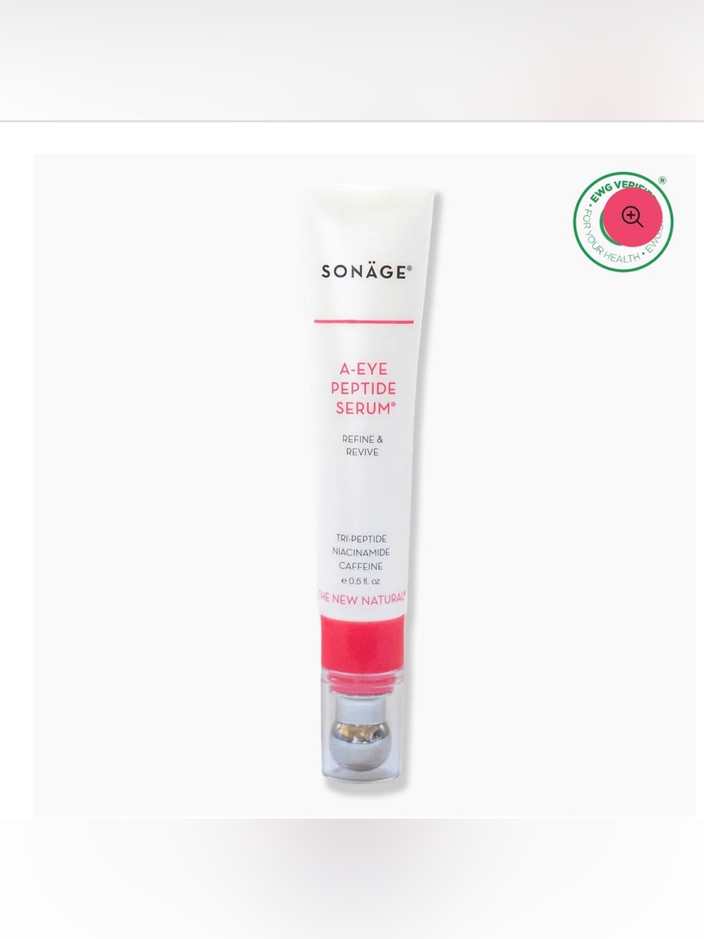 Sonage A Eye Peptide Serum
